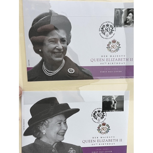 459 - QUEEN ELIZABETH 2ND FIRST DAY COVERS IN MINT CONDITION