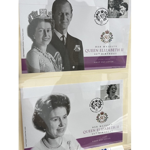 459 - QUEEN ELIZABETH 2ND FIRST DAY COVERS IN MINT CONDITION