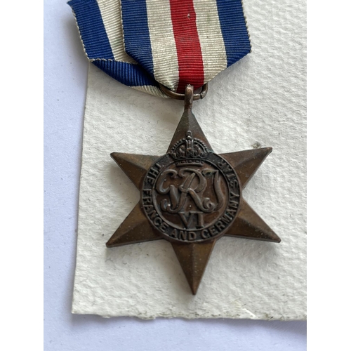 47 - WW2 ORIGINAL FRANCE & GERMANY STAR