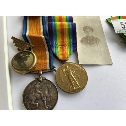 52 - BATTY WORLD WAR 1 & WORLD WAR 2 FAMILY GROUP INCLUDES WW1 MEDALS TO BATTY 351847 PTE G BATTY R SCOTT... 