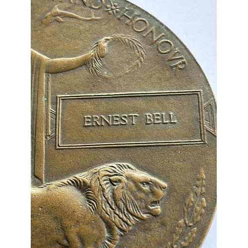 55 - DEAD MANS PENNY NAMED TO ERNEST BELL