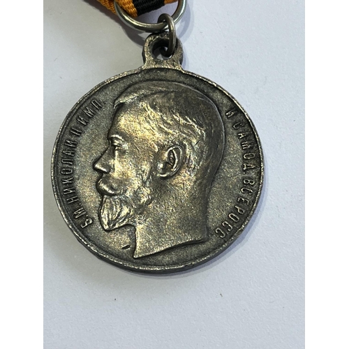 6 - RUSSIAN MEDAL FOR BRAVERY WORLD WAR 1