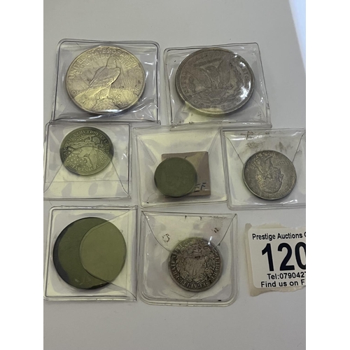 1209 - ASSORTED USA COINS INCLUDING MORGAN DOLLARS