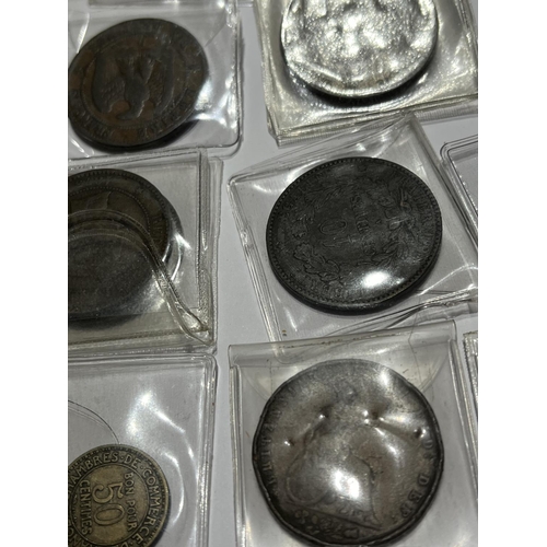 1214 - ASSORTED INTERESTING OLD COINS