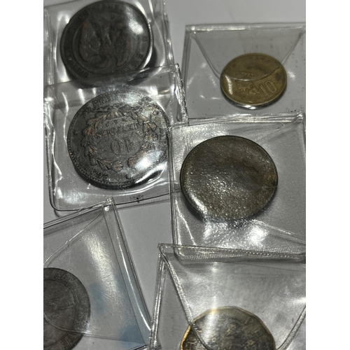 1214 - ASSORTED INTERESTING OLD COINS