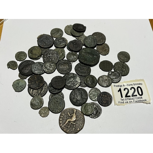 1220 - ASSORTED OLD COINAGE