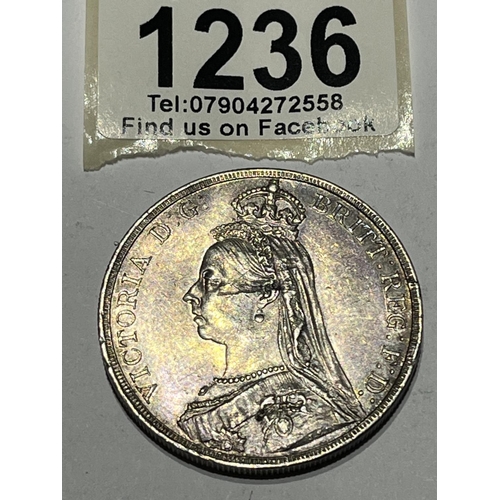 1236 - 1889 SILVER CROWN