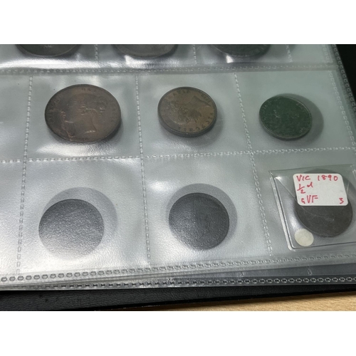 1241 - FOLDER OF NICE COLLECTABLE UK COINAGE