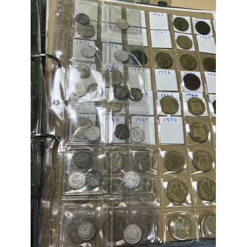 1243 - FOLDER OF COLLECTIBLE UK COINAGE