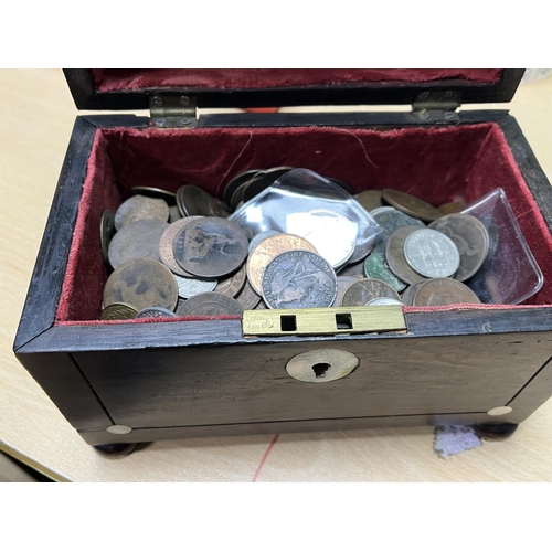 1245 - TREASURE CHEST OF OLD COINAGE