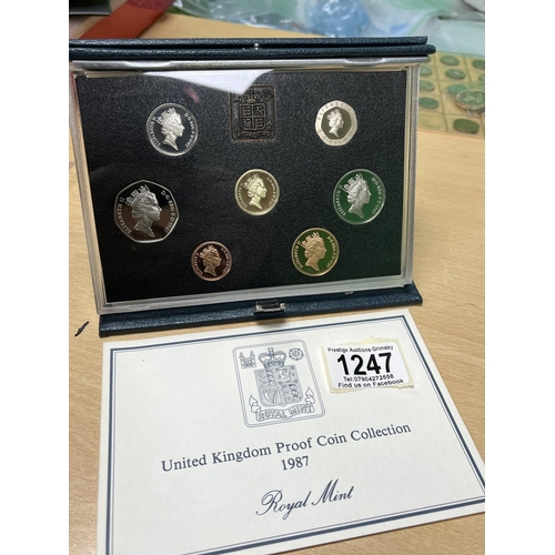 1247 - 1987 PROOF COIN COLLECTION