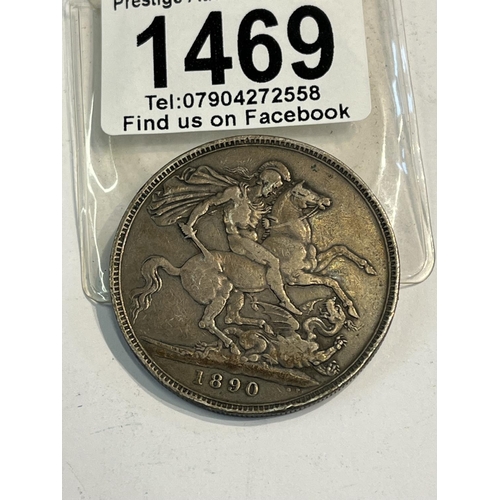 1469 - SILVER CROWN 1890