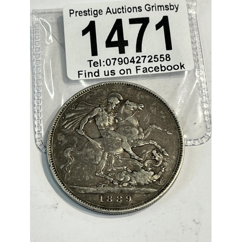 1471 - SILVER CROWN 1889