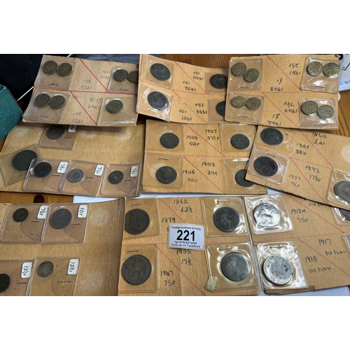 221 - ASSORTED OLDER COLLECTABLE COINAGE