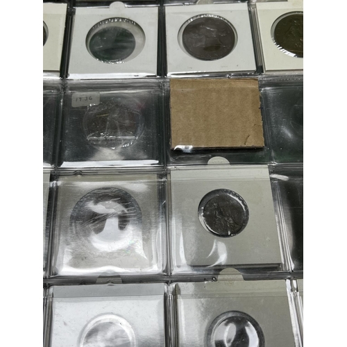 584 - FOLDER OF COLLECTABLE COINS