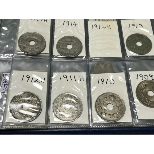 593 - FOLDER OF COINAGE