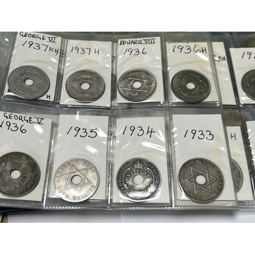 593 - FOLDER OF COINAGE