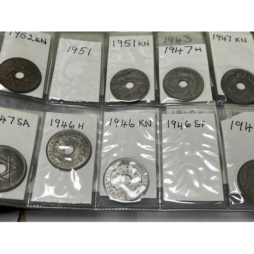 593 - FOLDER OF COINAGE