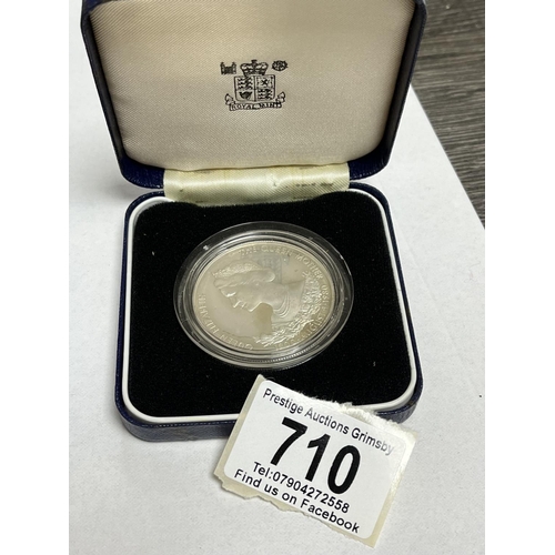 710 - ROYAL MINT QUEEN MOTHER SILVR PROOF