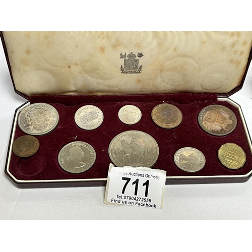 711 - 1953 UK COIN PROOF SET