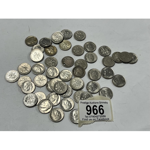 966 - USA OLDER COLLECTABLE DIMES