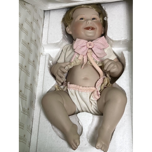 103 - ASHTON DRAKE DOLL PORCELAIN BABY