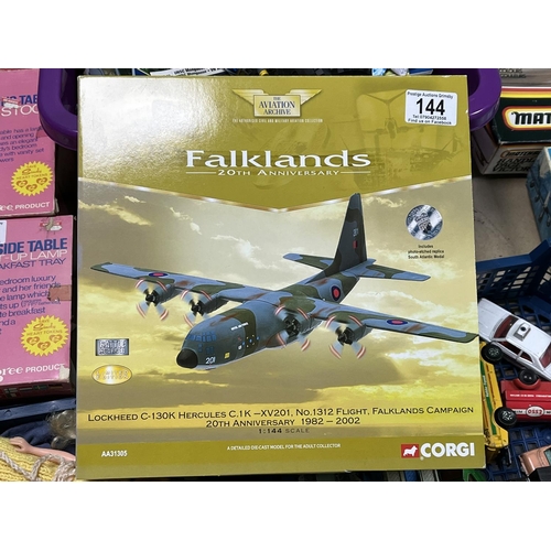 144 - CORGI AVIATION ARCHIVE LOCKHEED C-130K MODEL