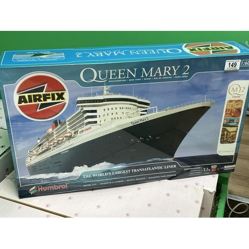 149 - AIRFIX QUEEN MARY UNOPENED BOX MODEL KIT