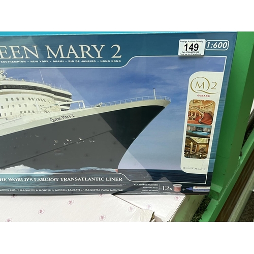 149 - AIRFIX QUEEN MARY UNOPENED BOX MODEL KIT