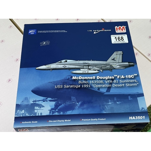 168 - HOBBY MASTER MCDONNELL DOUGLAS F/A-18C