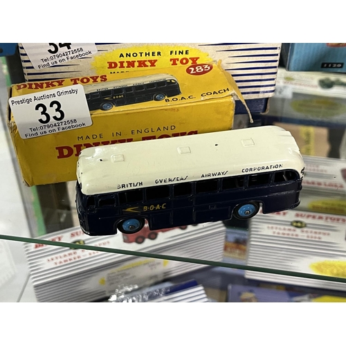 33 - DINKY TOYS BOAC COACH