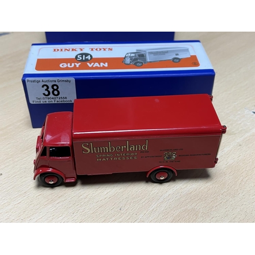 38 - DINKY TOYS 514 GUY VAN BOXED