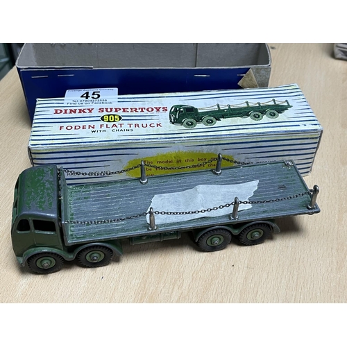 45 - DINKY SUPER TOYS FODEN FLAT TRUCK