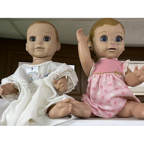 7 - INTERACTIVE PAIR OF DOLLS