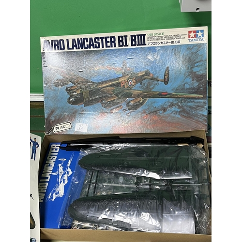 73 - TAMIYA AVRO LANCASTER MODEL KIT