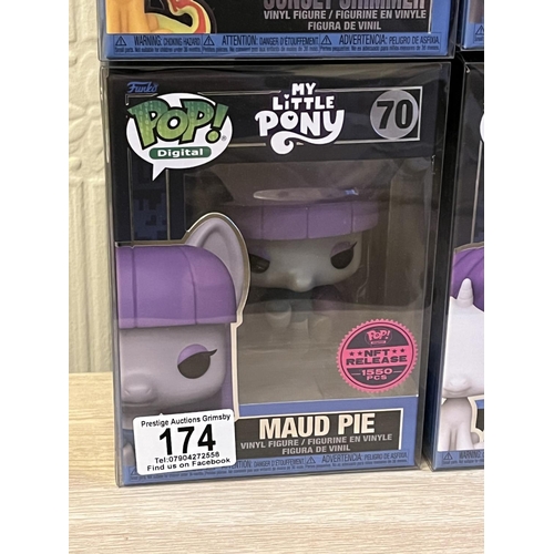 174 - FUNKO POP! DIGITAL MY LITTLE PONY NFT LTD EDITION RELEASE MINT IN BOXES NEVER OPENED NO’S 67, 68 69,... 