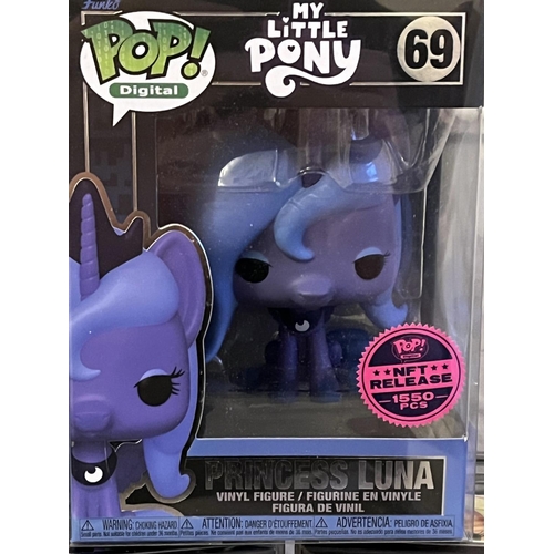 175 - FUNKO POP! DIGITAL MY LITTLE PONY NFT LTD EDITION RELEASE MINT IN BOXES NEVER OPENED NO’S 67, 68 69,... 