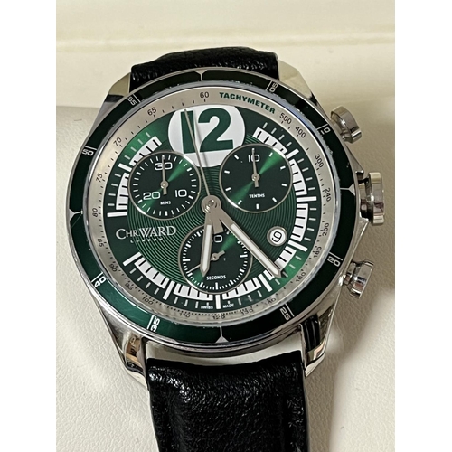 209 - CHRISTOPHER WARD C70 BRITISH RACING GREEN LTD EDITION. THE C70 HAS BEEN DESIGNED WITH ITS SIGNATURE ... 