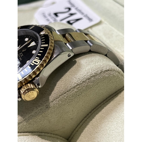 214 - ROLEX SUBMARINER 1000M/300M SUPERLATIVE CHRONOMETER ORIGINAL WRISTWATCH. IN VERY GOOD WORKING ORDER ... 