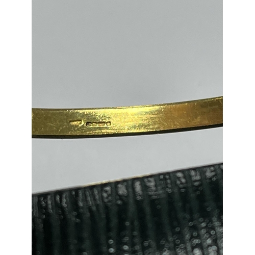 3 - 22CT GOLD INDIAN LOOK BANGLE 14.68 GRAMS