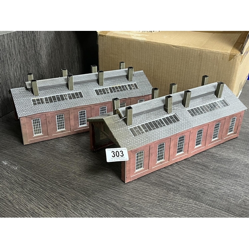 303 - ENGINE SHEDS X2