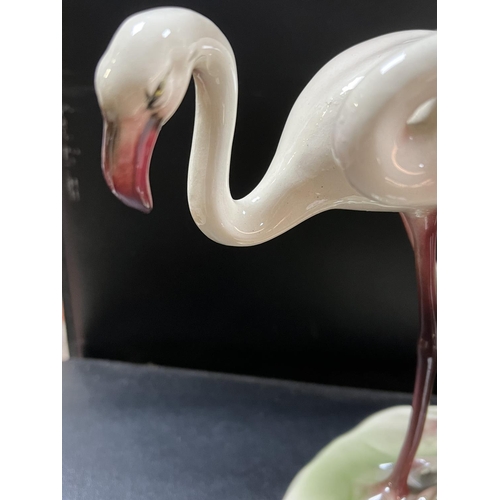 47 - PORCELAIN FLAMINGOS MADE BY THE AUSTRIAN FIRM KERAMOS CIRCA 1920’S/30’S POSSIBLY DESIGNED BY JOSEF L... 