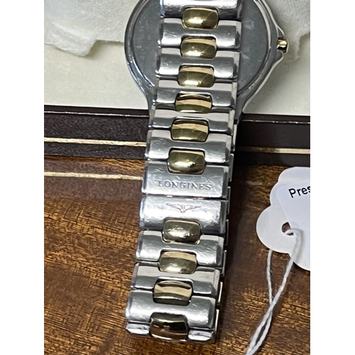 63 - LONGINES WATCH CONQUEST WRISTWATCH IN WORKING ORDER