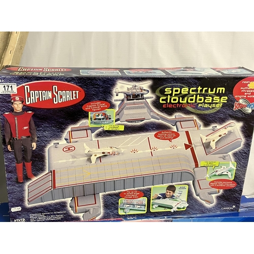 171 - CAPTAIN SCARLET SPECTRUM CLOUD BASE ELECTRONIC PLAYSET