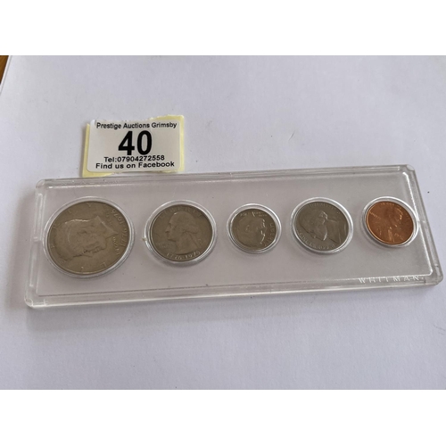 40 - USA 1976 COIN SET