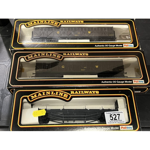 527 - PALITOY MAINLINE WAGONS AS SEEN IN THE PICTURE