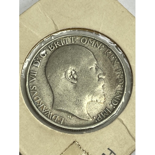 9 - 1910 EDWARD VII SILVER FLORIN