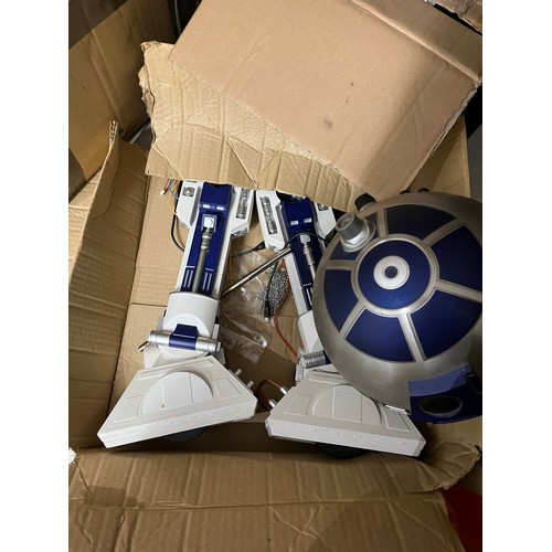 234 - BUILD YOUR OWN R2D2 KIT PART BUILT VIEWING ADVISED AS UNSURE IF COMPLETE