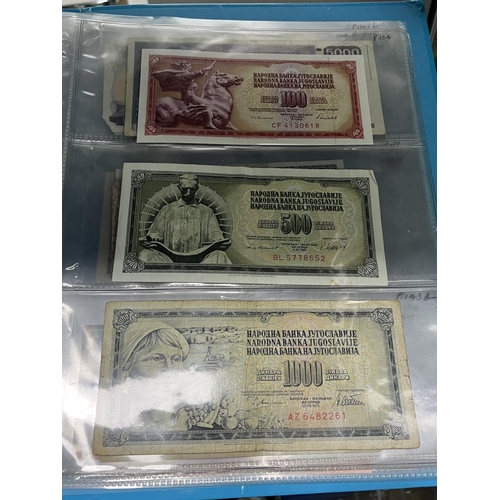 118 - ALBUM OF UNCIRCULATED BANKNOTES WORLDWIDE ALL DIFFERENT