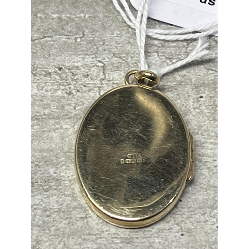 170 - 9CT GOLD LOCKET 6.91G TOTAL WEIGHT